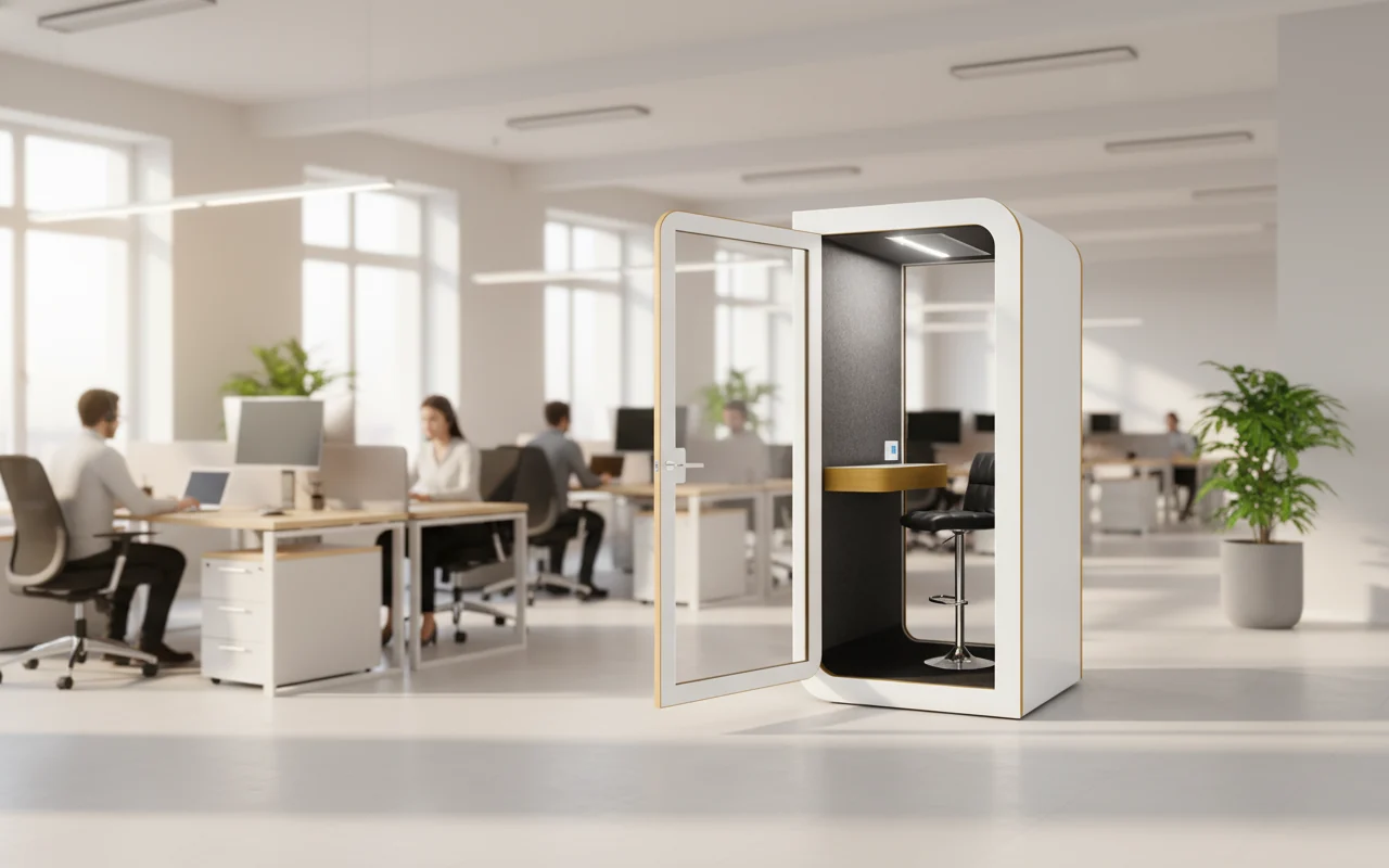 Open-plan noise in IT services: why a quiet floor became a busy one