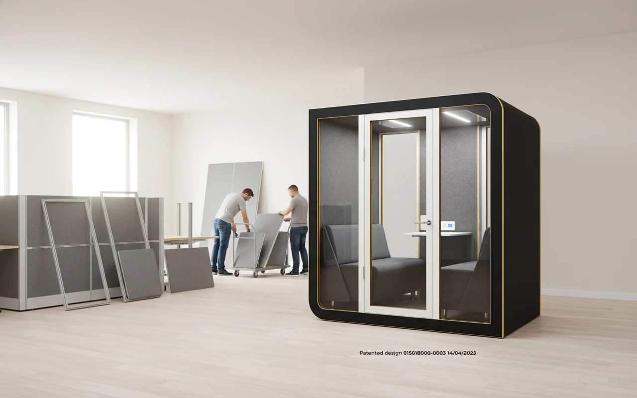 From cubicle to booth: how modern offices skipped a generation