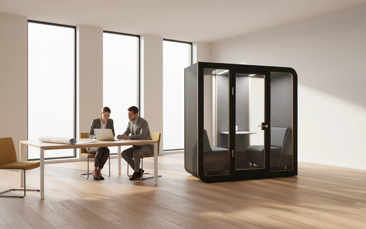 Acoustic booth buying guide for modern offices