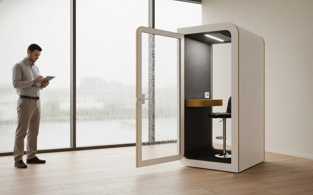 A humid-season acoustic checklist for offices
